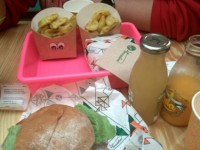 Lovely vegan fast food!