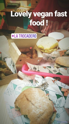 Lovely vegan fast food!